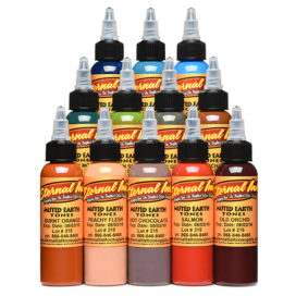 Muted Earth 12 Color Set - 2oz - Eternal