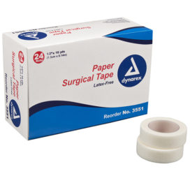 1/2" Paper Tape - 24 Rolls - Dynarex