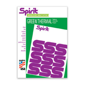 Spirit Green Thermal Paper - 8 1/2" x 11" - Spirit