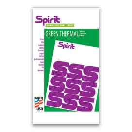 Spirit Green Thermal Paper - 8 1/2" x 14" - Spirit