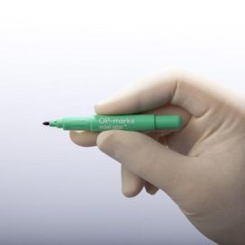 Skin Markers - Green with Purple Ink - 10 Pack