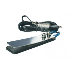 Slimline Foot Pedal - Silver - MTS