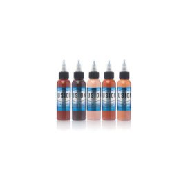 5 Bottle Flesh Tone Set - 1oz - Fusion